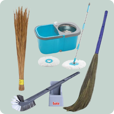 Jhadu , Brushes & Mops